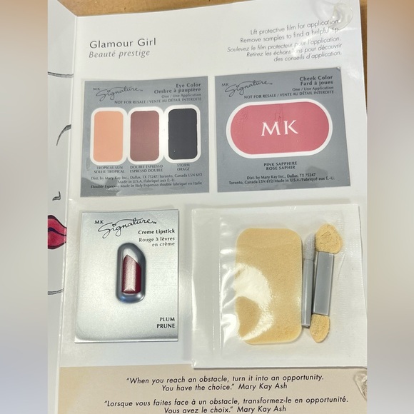 Lot of 21 Mary Kay signature Sample cards w/lipstick/cheek&eye color,highlighter - Picture 2 of 8